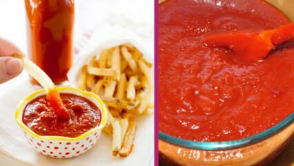 Hvordan lage den enkleste ketchupen? Triks for å lage ketchup! Ketchup gjør