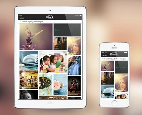 Getty Images iOS-app