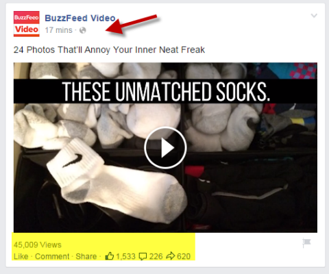 buzzfeed video video innlegg på facebook