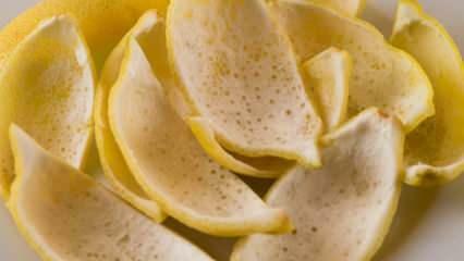 Hva er fordelene med sitronskall? Hvis du spiser sitronen med skallet...