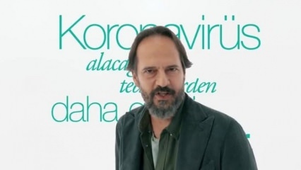 Timuçin Esen, som beseiret coronavirus, kom tilbake til Hekimoğlu-settet