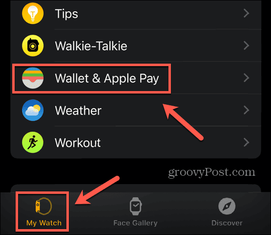 apple pay wallet og apple pay-innstillinger