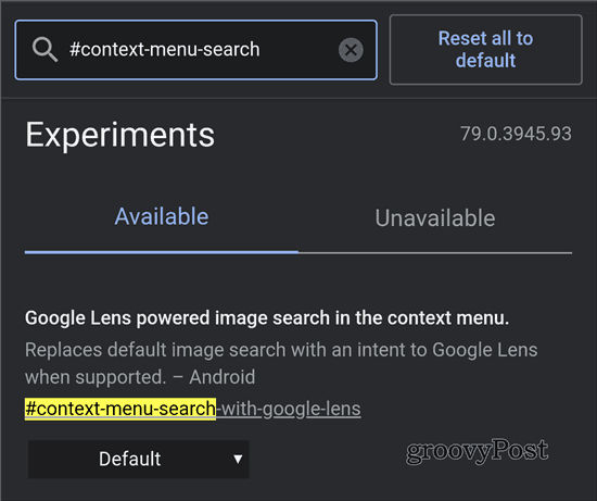 Google Lens Chrome-søk muliggjør