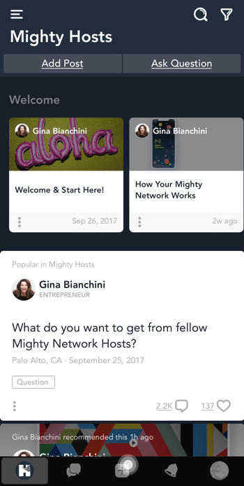 Å bygge et fellesskap i en skiftende sosial medieverden med innsikt fra Gina Bianchini på Social Media Marketing Podcast.