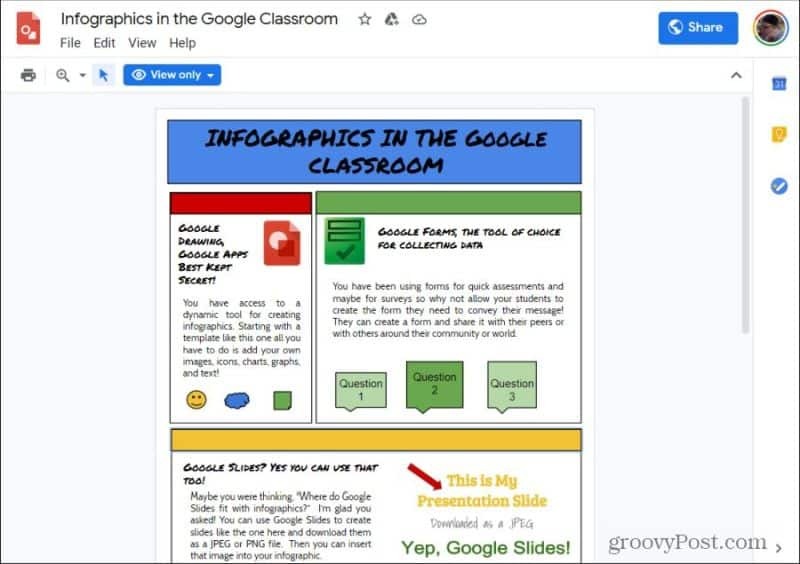 google tegninger infografikk