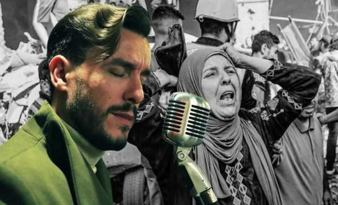 Handlingen til Cem Adrian, som sang sin ballade for det palestinske folket, fikk stor applaus!