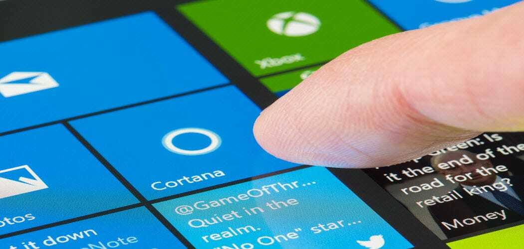 Hvordan slå “Hey Cortana” på eller av på Windows 10