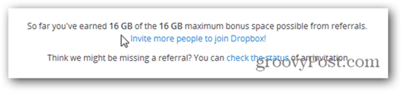 dropbox øker henvisningsbonusen til 16 GB