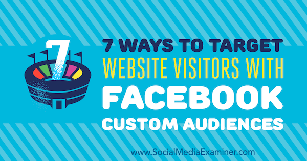 7 måter å målrette besøkende på nettsteder med Facebook Custom Audiences av Charlie Lawrence på Social Media Examiner.