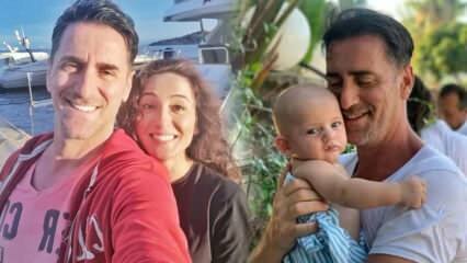 Skuespiller Bekir Aksoy, kona og babyen på 8 måneder ble corona!