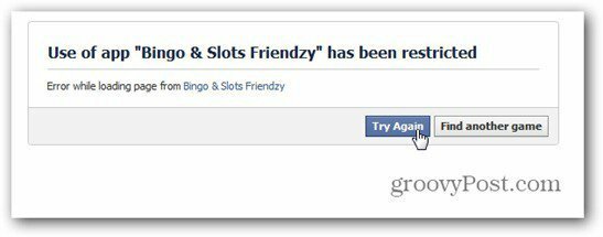 Facebook lanserer Online Gambling App