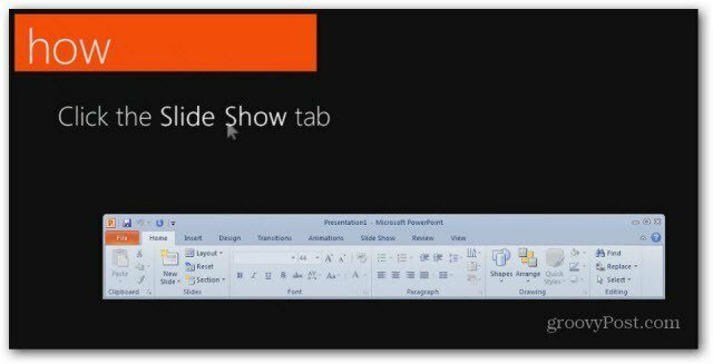 Office 2010 Komme i gang PowerPoint-tips