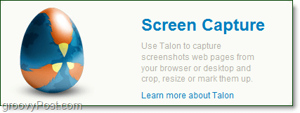 Talon er et nettlesertillegg for skjermbilder