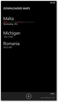 Windows Phone 8 kart nedlasting