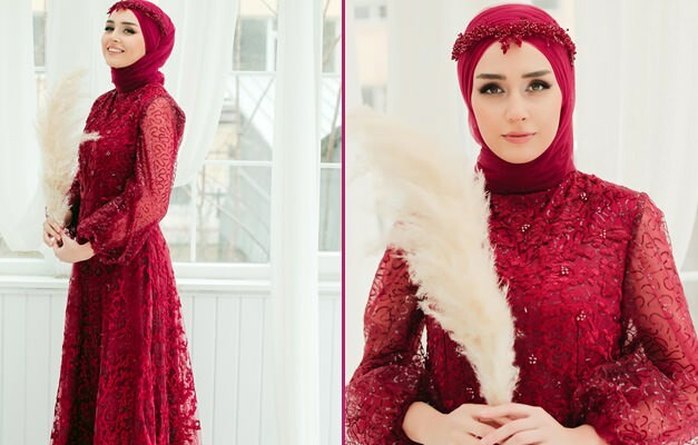 De mest stilige hijab-kveldskjolene til henna-kvelder! Hijab Evening Dress 2020