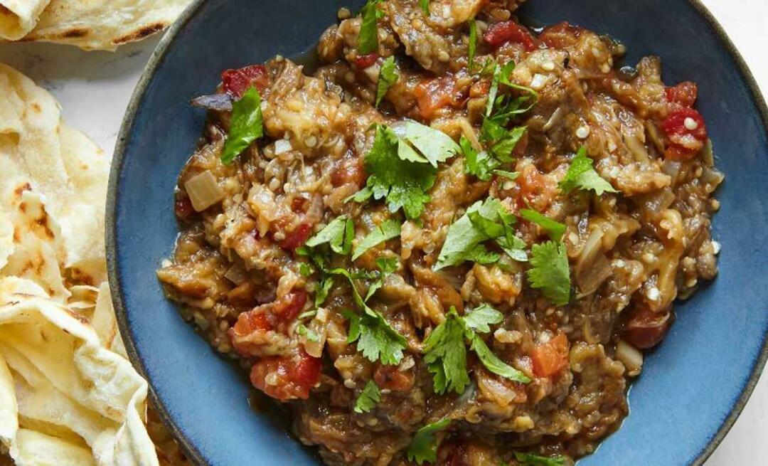 Hvordan lage baigan choka hørt av MasterChef? Oppskrift på stekt auberginesaus (baigan choka).