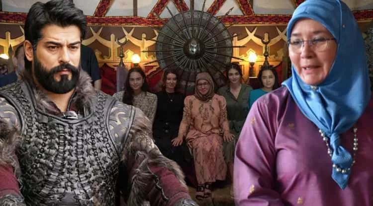 Queen of Malaysia viser seg å være en fan av Establishment Osman: Du gir historietimer i hver episode