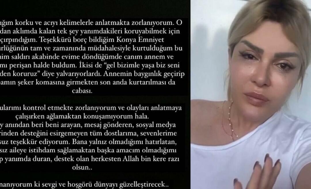 Den første uttalelsen fra Selin Cigerci, som ble protestert i Konya! 