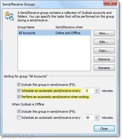 rediger autosending og mottakstid i Outlook 2010