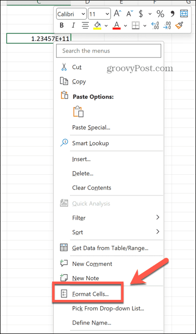 Excel-formatceller