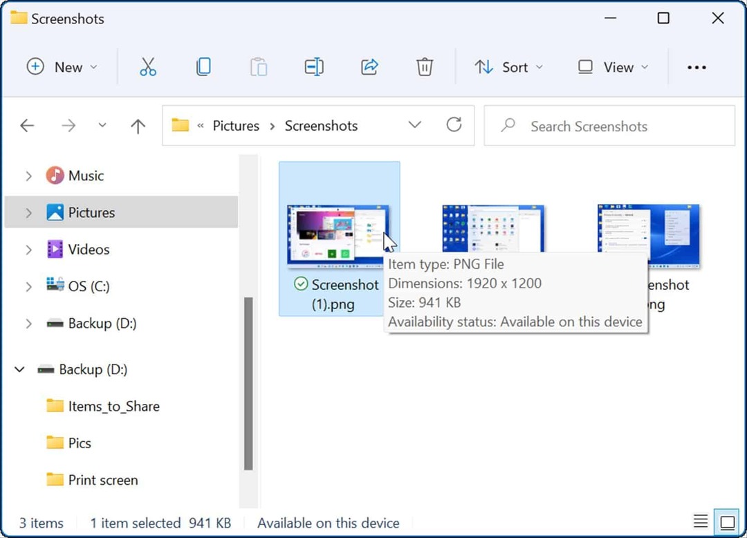 lagre skjermbilde Bilder ta et skjermbilde på Windows 11