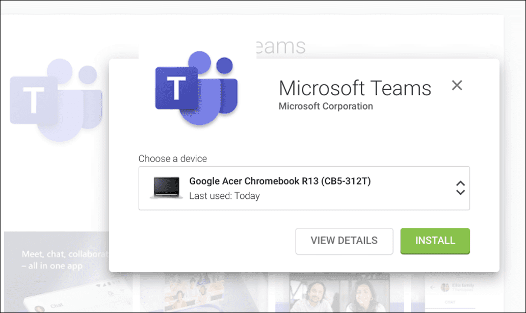  bruk Microsoft Teams på en Chromebook