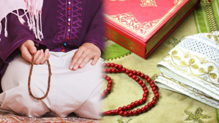 Hva trekkes i rosenkransen etter å ha bedt? Bønner og dhikrs som skal leses etter bønnen!