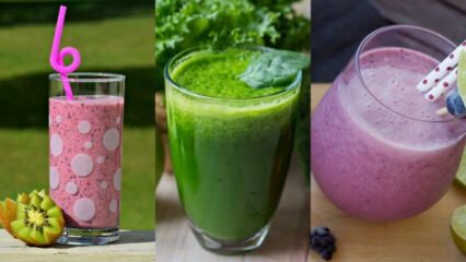 De mest praktiske smoothieoppskriftene 