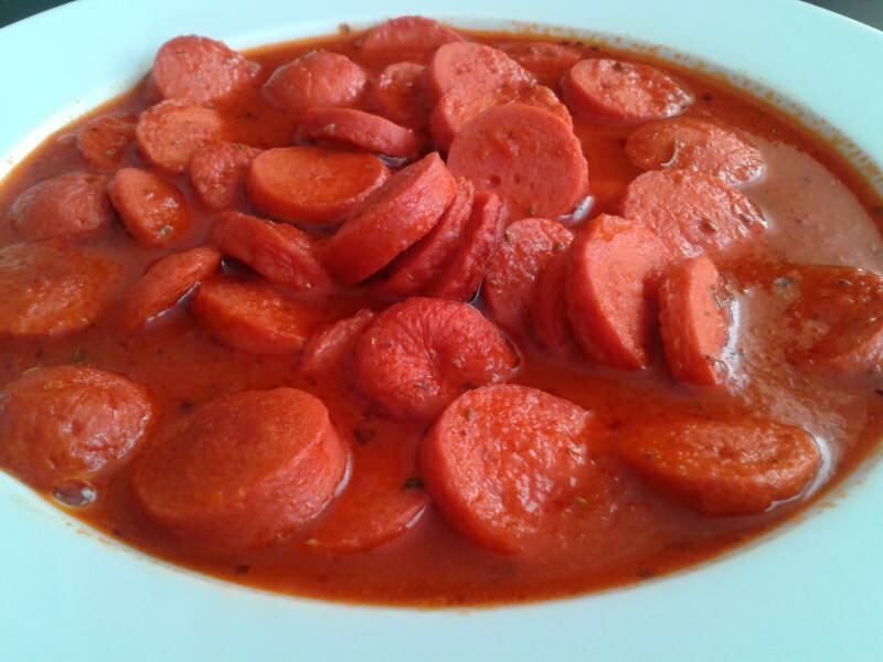 Hvordan lager du pølse med tomatpuré? Pølse Pølseoppskrift