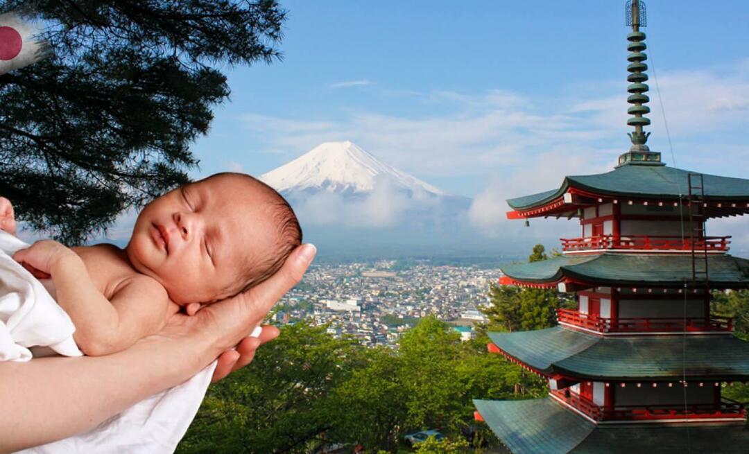 En første i Japan! Rekordnedgang i antall nyfødte