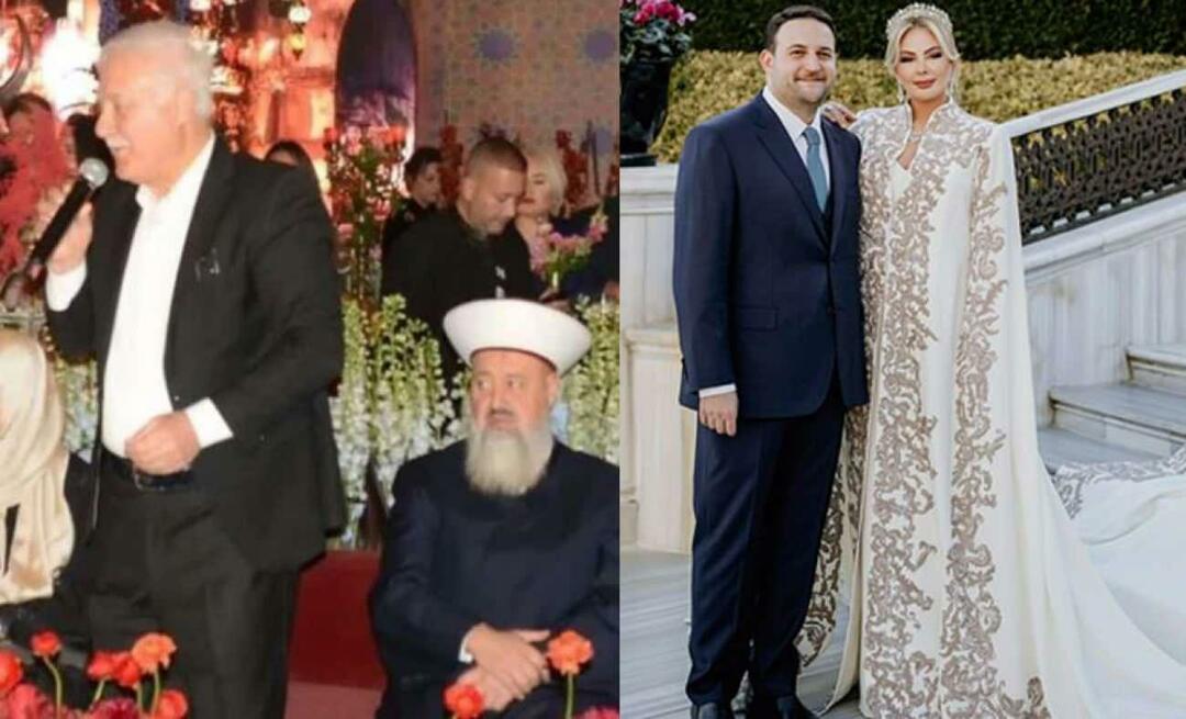 Nihat Hatipoğlu, som giftet seg med den tidligere modellen Burcu Özüyaman, kom med en uttalelse om bryllupet!