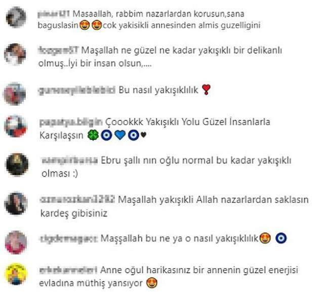 Ebru Şallı delte sin 18 år gamle sønn! Den rammen ble overfylt med kommentarer...