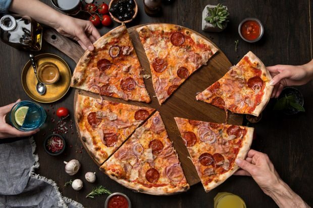 Pizza uten vekt