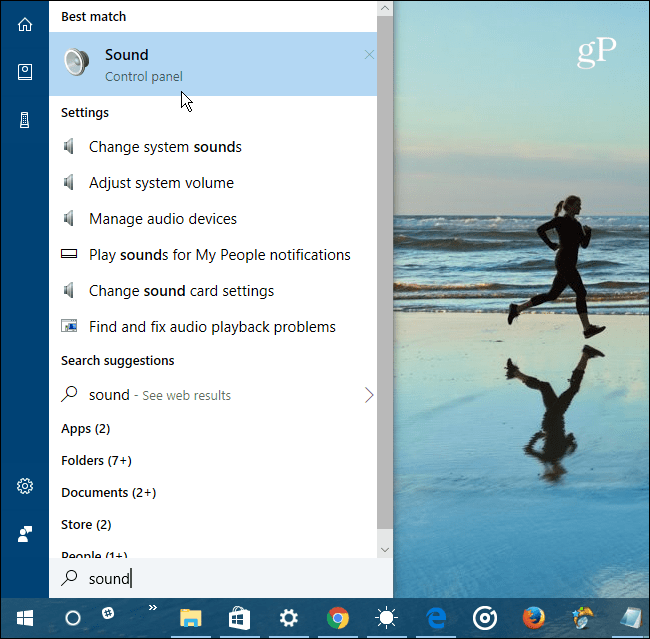 Startmeny Windows 10