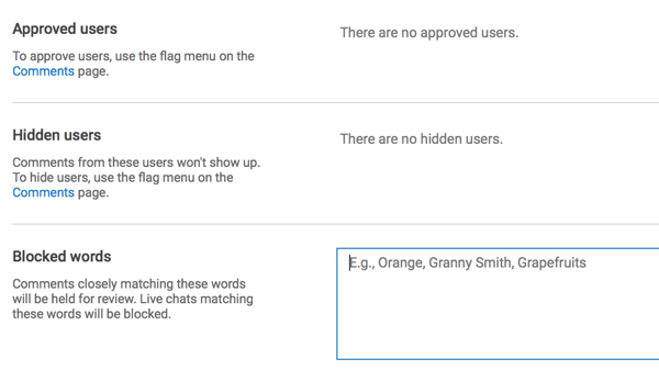 Evnen til å blokkere kommentarer med visse ord er en av YouTubes beste moderasjonsfunksjoner for kanaler.
