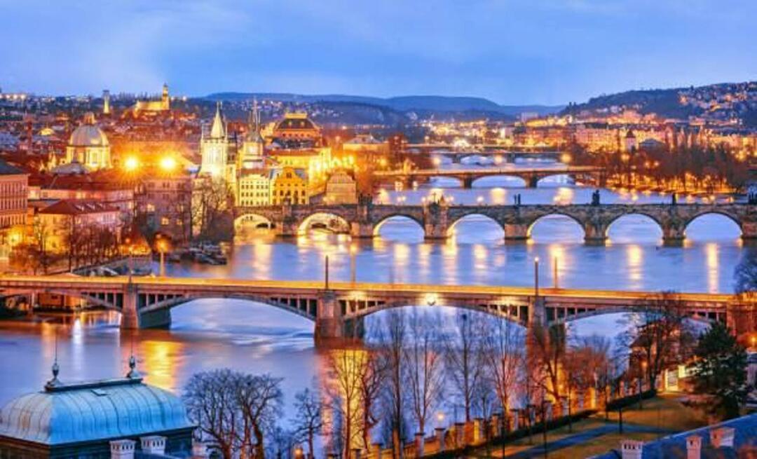 Hvor er Praha? Hvilke steder å besøke i Praha? Hvordan komme seg til Praha?