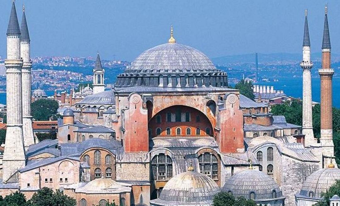 Hagia Sophia-moskeen vil være gratis for utlendinger på nyåret!
