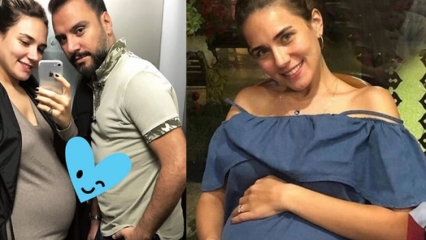Følelsesmessig deling fra Alişans gravide kone, Buse Varol!