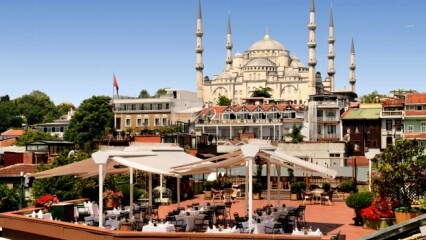 Steder å gå iftar i Istanbul 