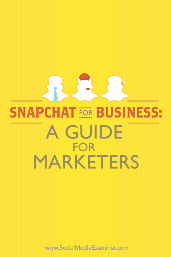 en guide til bruk av snapchat for forretningsbredde =