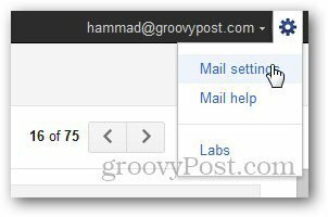 Flere kontoer Gmail 1