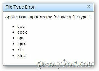 filtyper støttes ikke