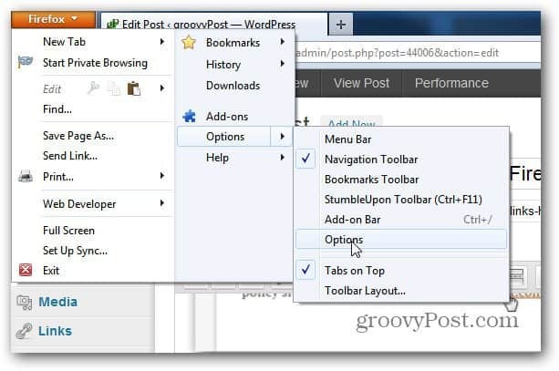 Hvordan gjøre Gmail eller Yahoo til standard Mailto Links-behandler i Firefox
