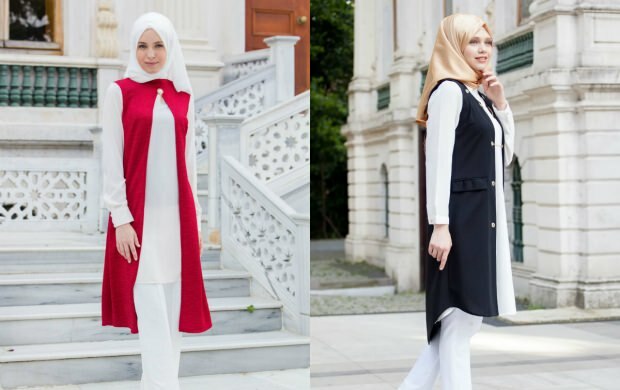 hijab-kombinasjoner daglig