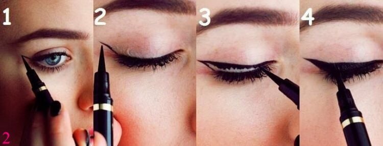 Enkel påføringsmetoder for eyeliner