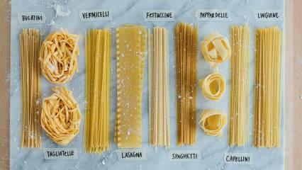 De mest forskjellige pastaoppskriftene! 4 typer pastaoppskrifter til den nasjonale pastadagen