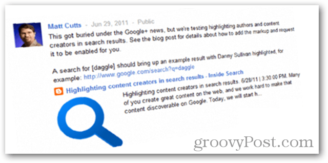Matt Cutts og Google Authorship