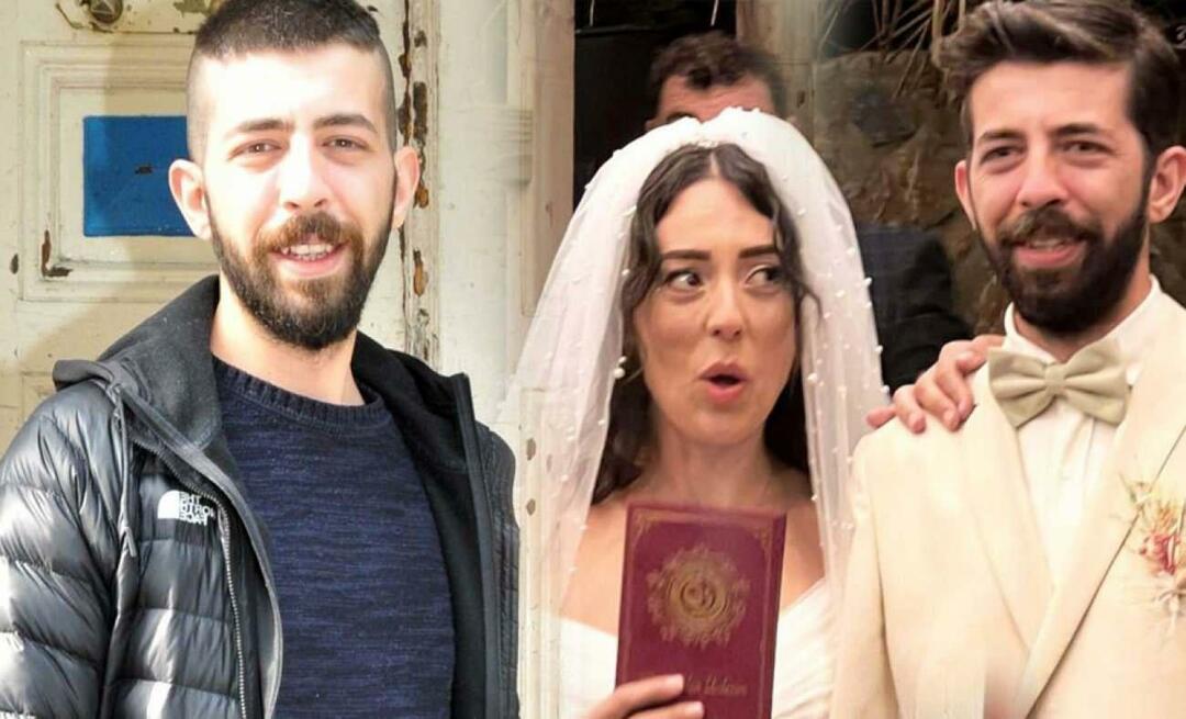 Çukurs Meke giftet seg! Den vakreste dagen til den søte guiden med Aytaç Usun