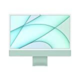 2021 Apple iMac (24-tommers, Apple M1-brikke med 8-kjerners CPU og 8-kjerners GPU, 8 GB RAM, 256 GB) - Grønn