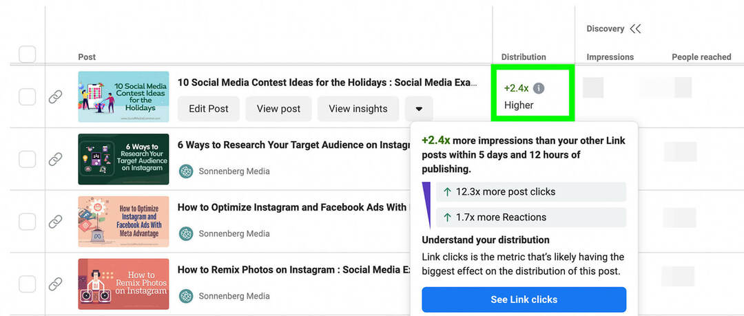 hvordan-publisere-innhold-som-reflekterer-din-facebook-side-følgere-interesser-skaper-studio-distribusjon-kolonne-metrics-positive-trends-example-8